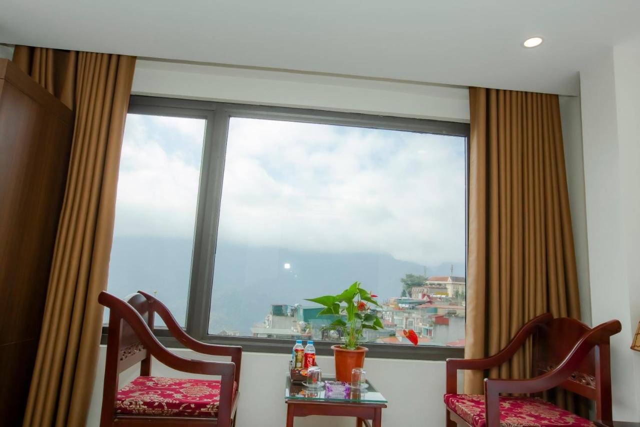 Hung Vuong hotel Sapa Exterior foto