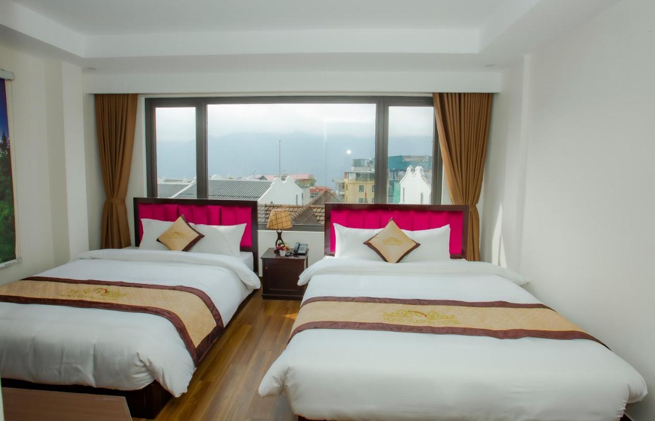 Hung Vuong hotel Sapa Exterior foto
