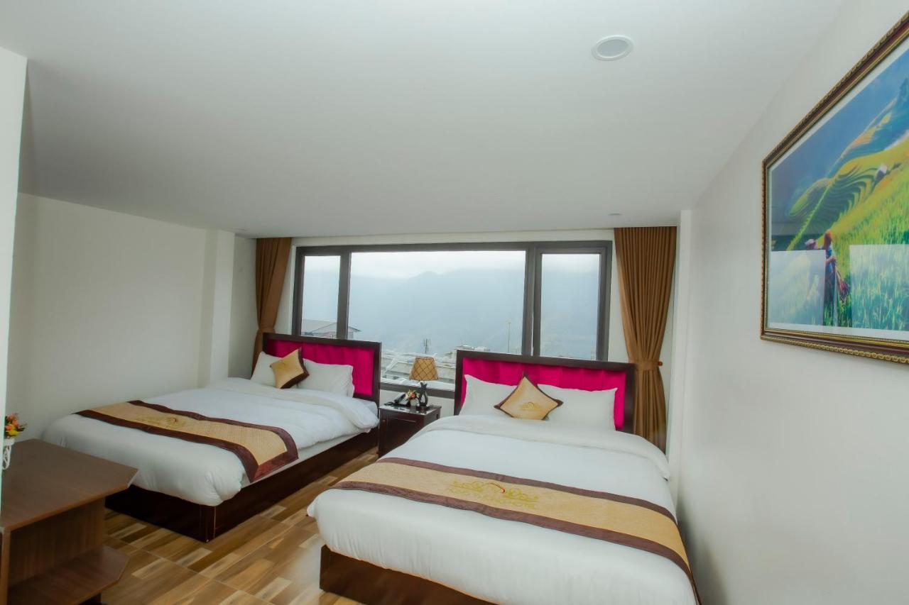 Hung Vuong hotel Sapa Exterior foto