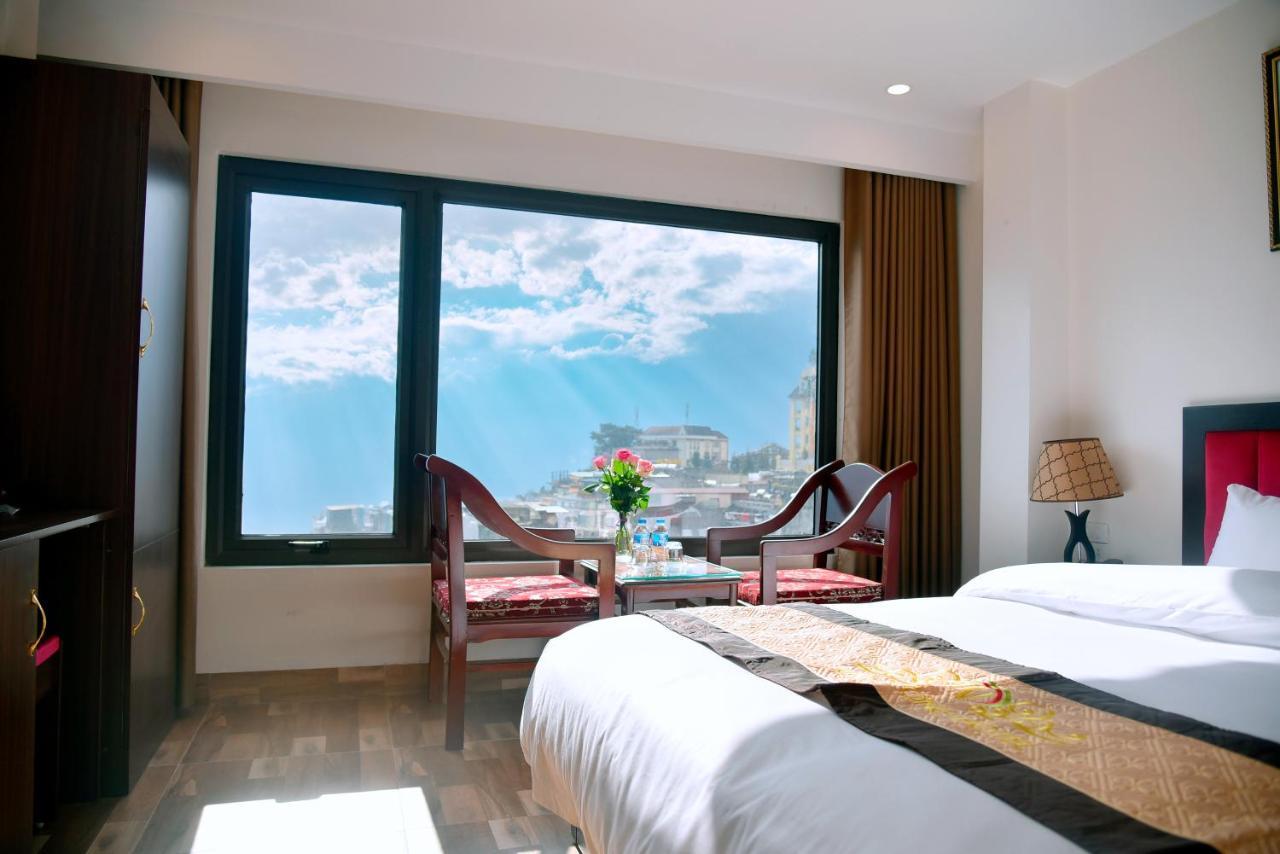 Hung Vuong hotel Sapa Exterior foto
