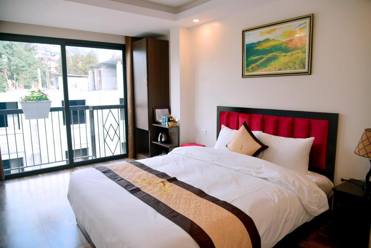Hung Vuong hotel Sapa Exterior foto