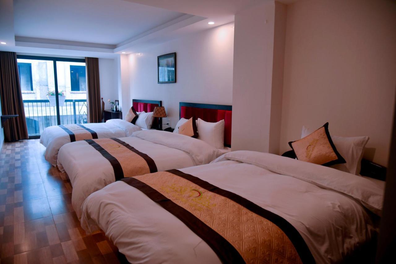 Hung Vuong hotel Sapa Exterior foto